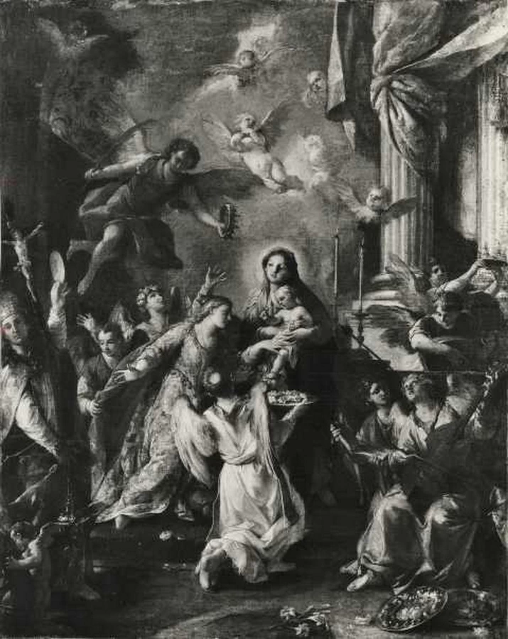 Matrimonio mistico di santa Caterina d'Alessandria